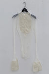 marc le bihan silk T-shirt 28000 E23 white